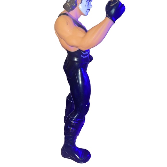 Vintage WCW 1998 Signature Series STING 12" WHITE FACE Poseable Action Fig - Picture 3 of 5
